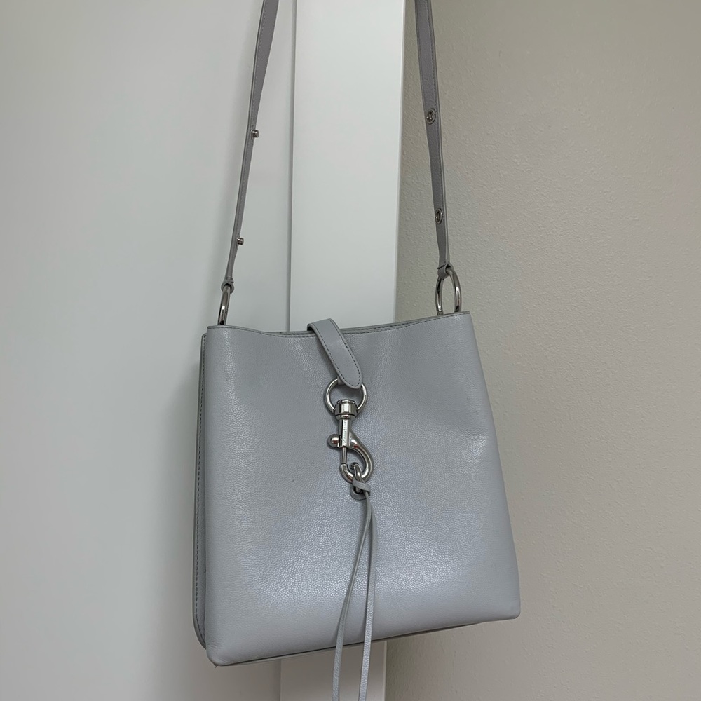 Rebecca Minkoff Megan Shoulder Bag Steel Gray